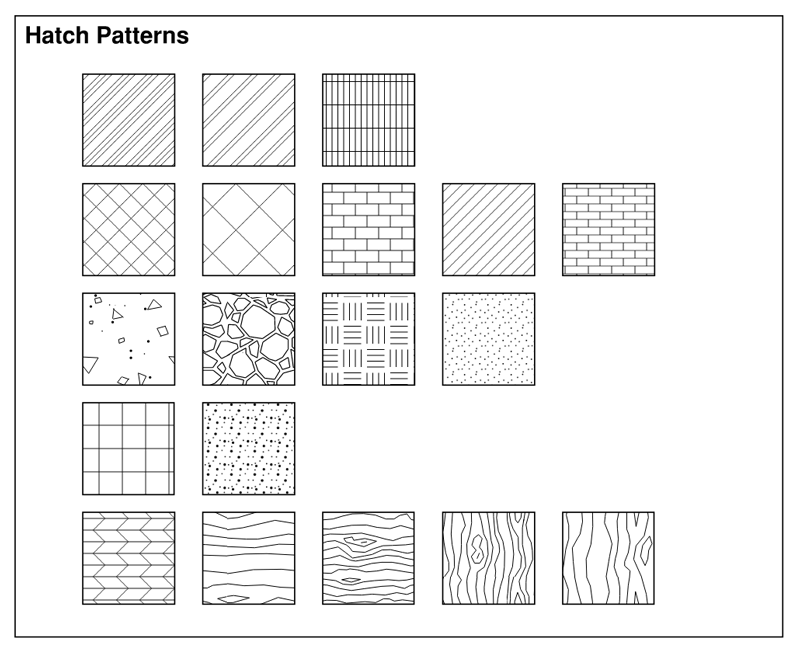 Custom Architectural Hatch Patterns