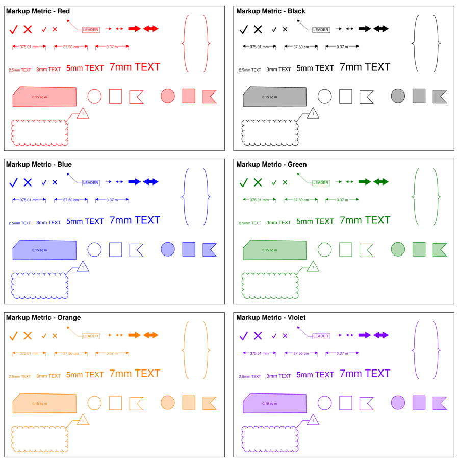 Architectural Markup Tools - Metric